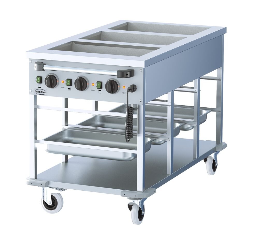 BAIN-MARIE TROLLEY 3/1.