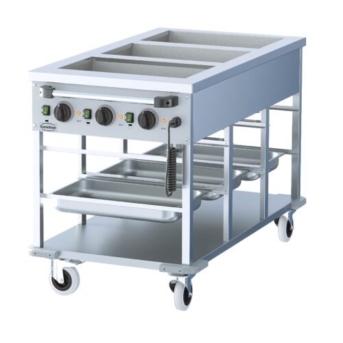 BAIN-MARIE TROLLEY 3/1.