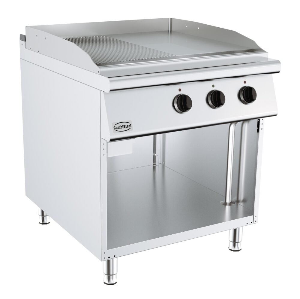 BASE 900 EL. FRY TOP GROOVED/SMOOTH