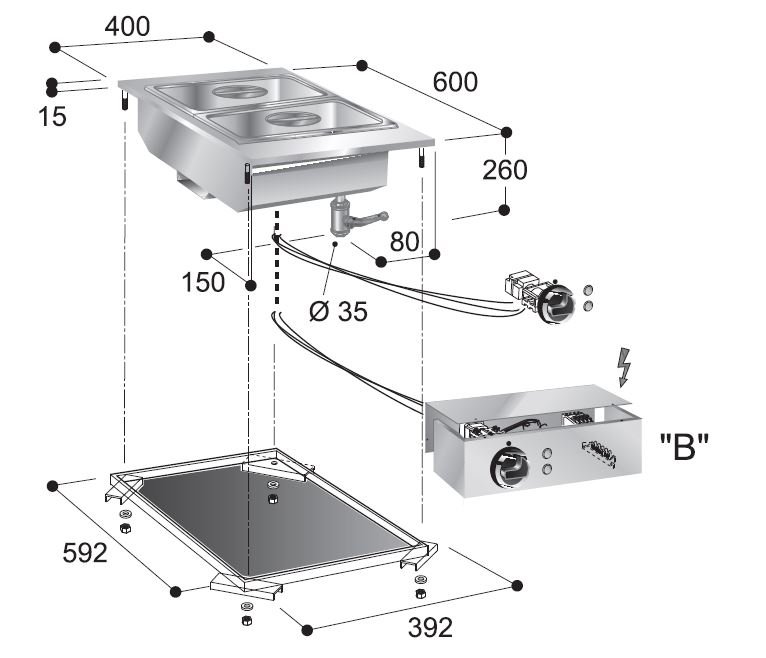 BAIN-MARIE UNIT
