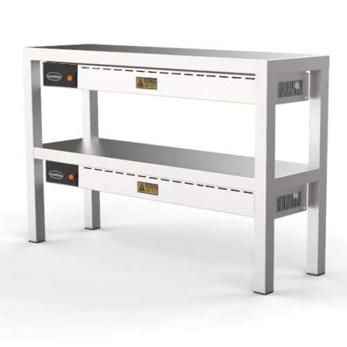 OVERSHELF CERAMIC HEATED 2 LEVEL 1200  6 HEATERS OF 250W