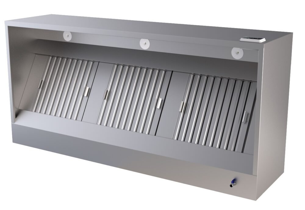 950 WALL-MOUNTED HOOD BOX MODEL COMPLETE 1000