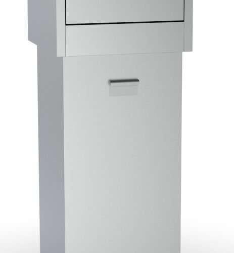 SS WASTE BIN 80L