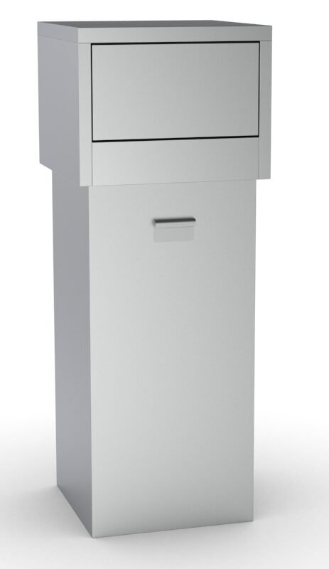 SS WASTE BIN 80L