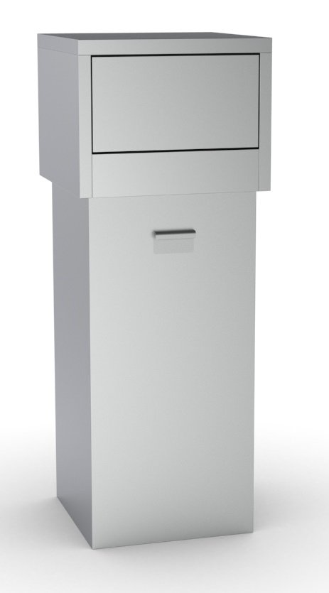 SS WASTE BIN 80L