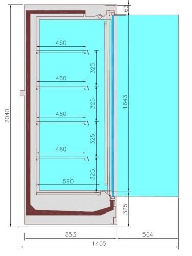 WALL MOUNTED UNIT JAX 3.9 - REMOTE  *TRANSPORT ON REQUEST*