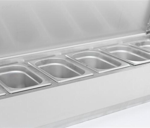 REFRIGERATED COUNTER TOP SS TOP 1/3 GN x 6