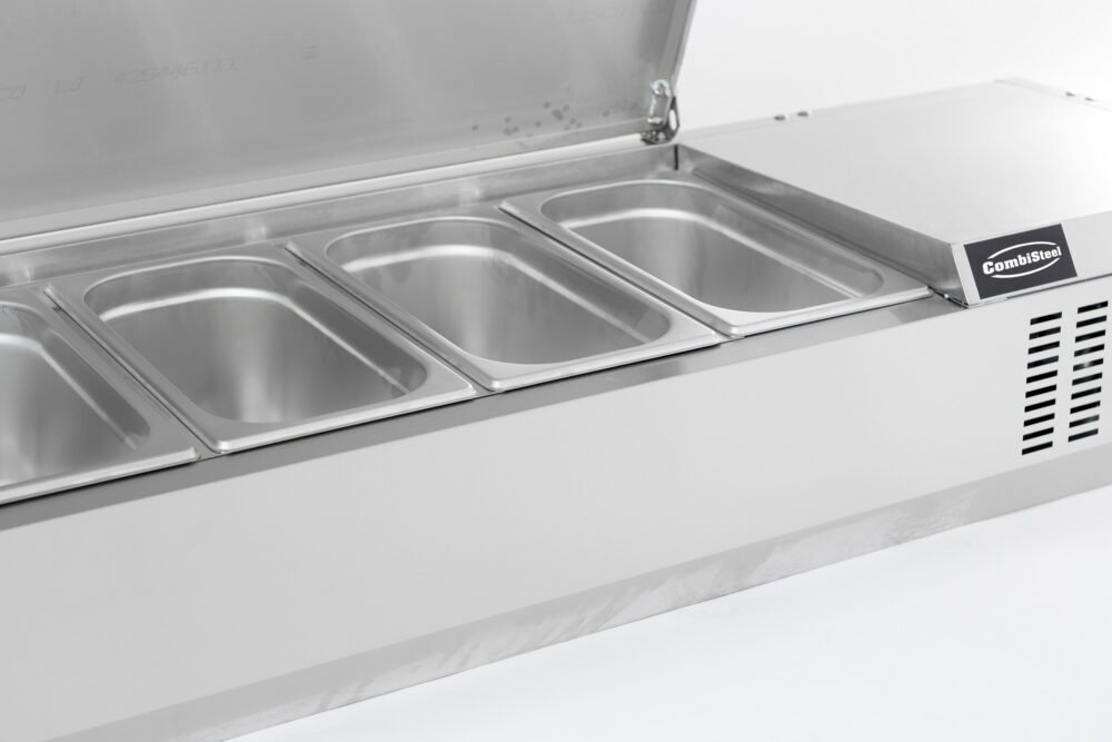 REFRIGERATED COUNTER TOP SS TOP 1/3 GN x 6