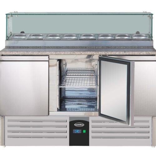 PIZZA COUNTER WITH GLASS 3 DOORS