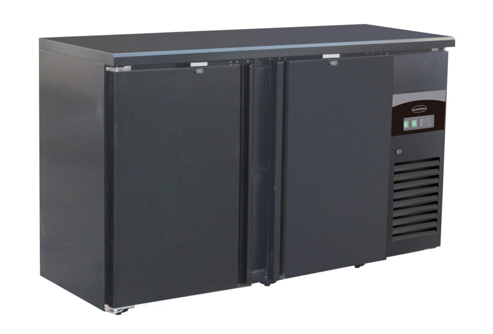 BARCOOLER BLACK 2 DOORS