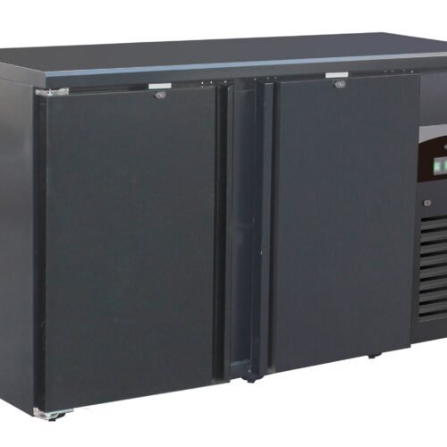 BARCOOLER BLACK 2 DOORS