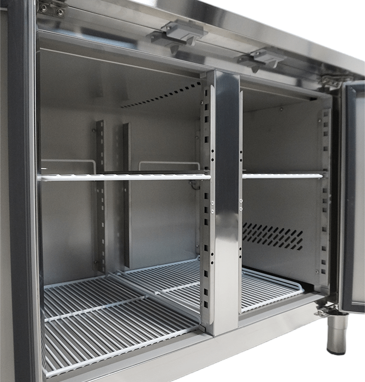 700 REFRIGERATED COUNTER 2 DOORS AND 2 DRAWERS ENERGY LINE