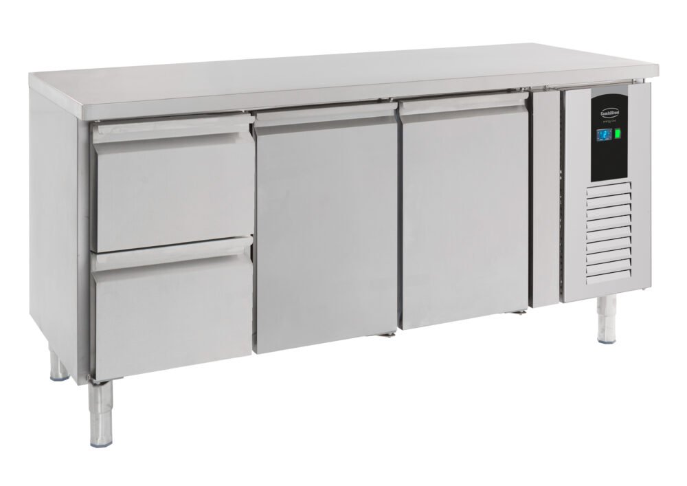 700 REFRIGERATED COUNTER 2 DOORS AND 2 DRAWERS ENERGY LINE