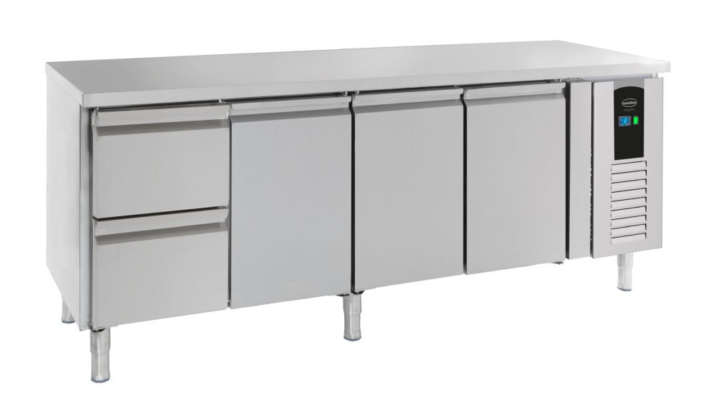700 REFRIGERATED COUNTER 3 DOORS AND 2 DRAWERS ENERGY LINE