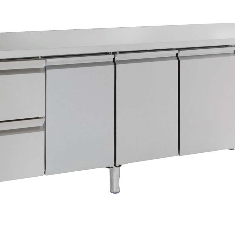 700 REFRIGERATED COUNTER 3 DOORS AND 2 DRAWERS ENERGY LINE