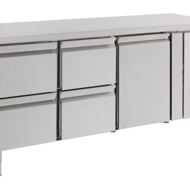 700 REFRIGERATED COUNTER 1 DOOR AND 4 DRAWERS ENERGY LINE
