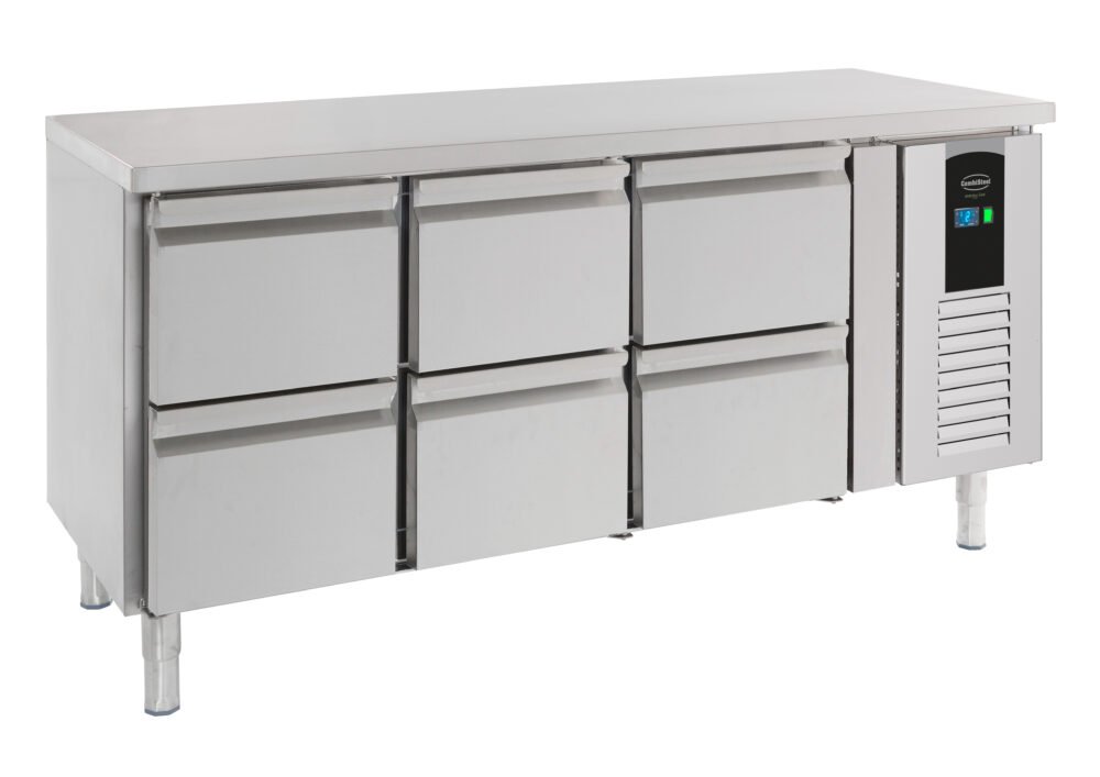 700 REFRIGERATED COUNTER 6 DRAWERS ENERGY LINE