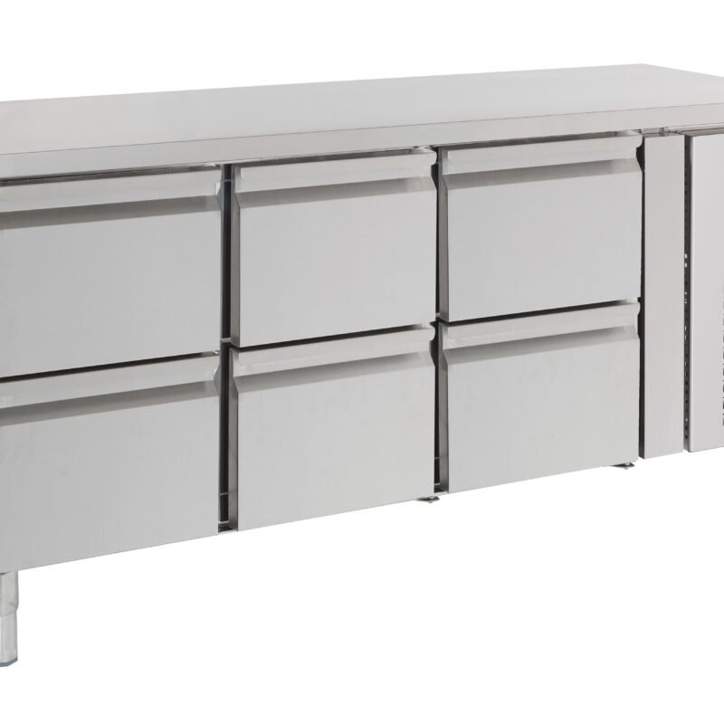 700 REFRIGERATED COUNTER 6 DRAWERS ENERGY LINE