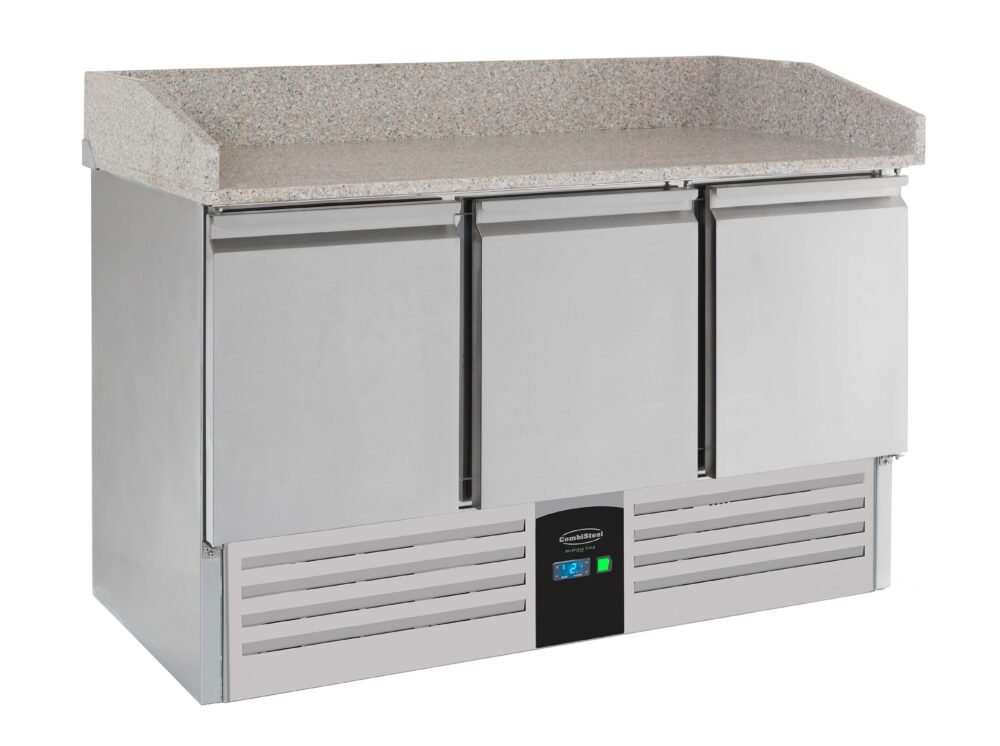 PIZZA COUNTER 3 DOORS ENERGY LINE  EQUIPPED WITH EVAPORATOR