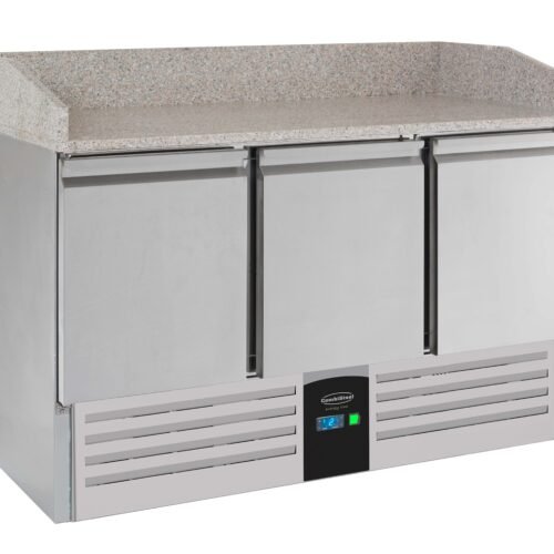 PIZZA COUNTER 3 DOORS ENERGY LINE  EQUIPPED WITH EVAPORATOR