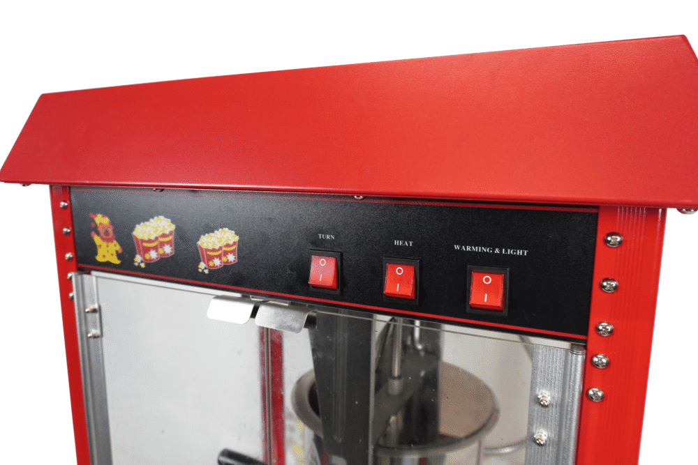 POPCORN MACHINE INCL. WHEELS