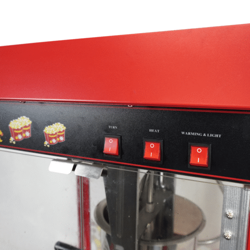 POPCORN MACHINE INCL. WHEELS