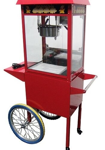 POPCORN MACHINE INCL. WHEELS