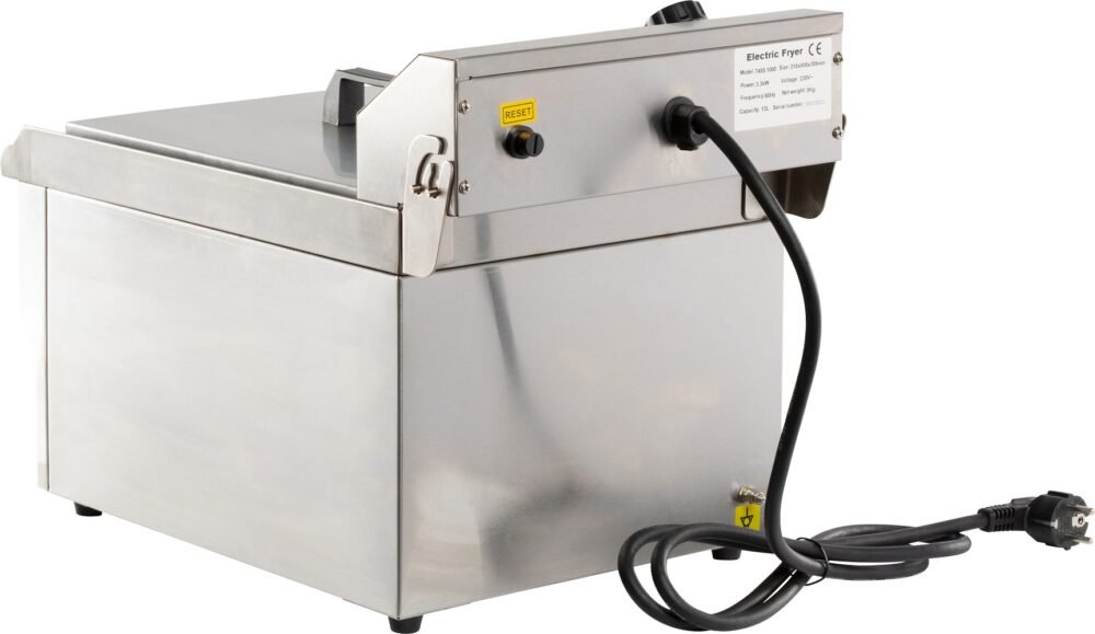 ELECTRIC COUNTER FRYER 1X8 L