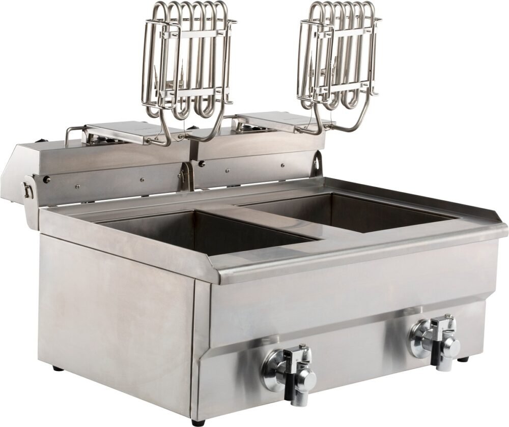 ELECTRIC COUNTER FRYER 2X8 L