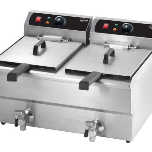 ELECTRIC COUNTER FRYER 2X10 L