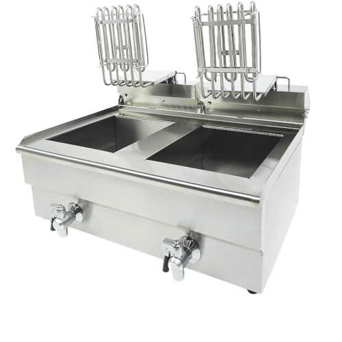 ELECTRIC COUNTER FRYER 2X10 L