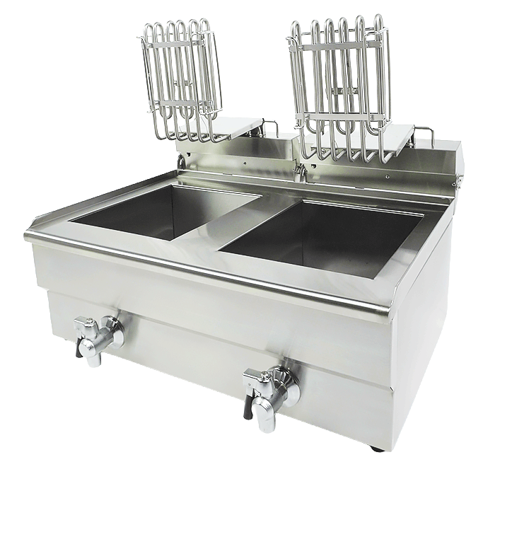 ELECTRIC COUNTER FRYER 2X10 L
