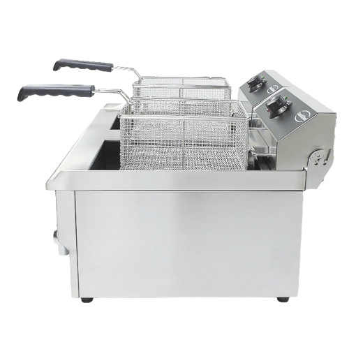 ELECTRIC COUNTER FRYER 2X10 L
