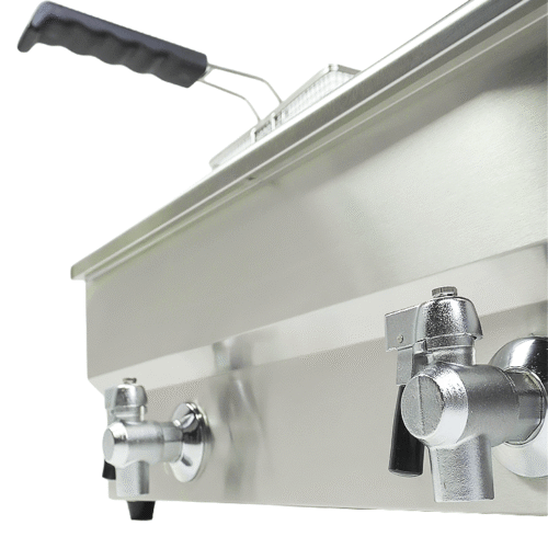 ELECTRIC COUNTER FRYER 2X10 L