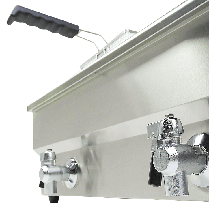 ELECTRIC COUNTER FRYER 2X10 L