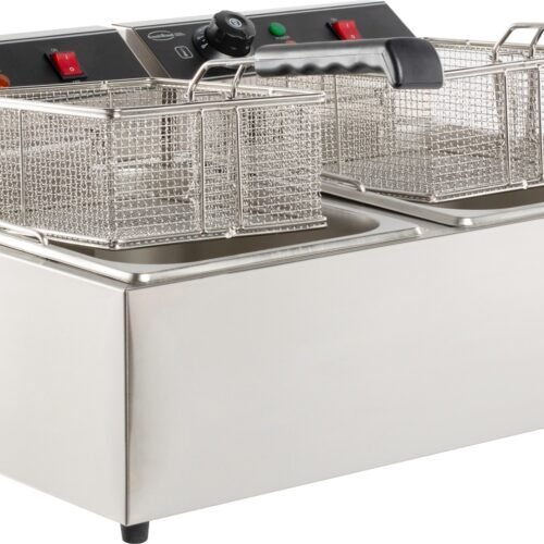 ELECTRIC COUNTER FRYER 2X6 L