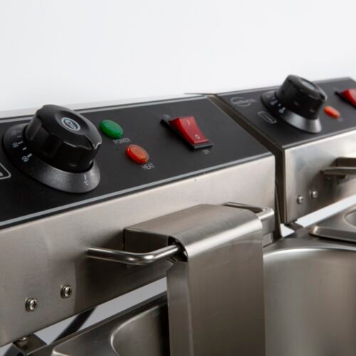 ELECTRIC COUNTER FRYER 2X6 L