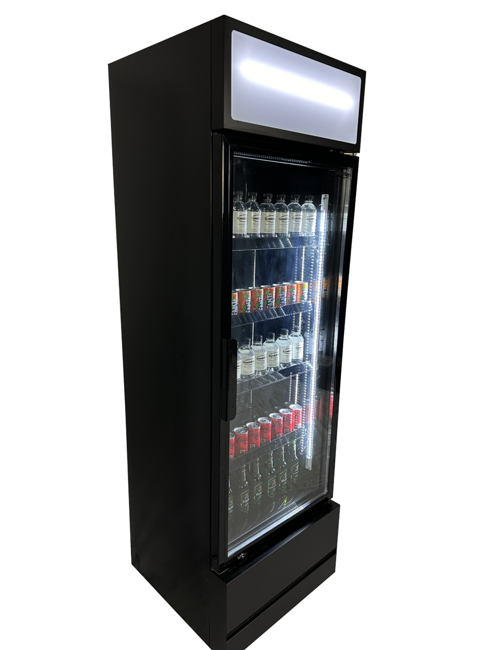 REFRIGERATOR GLASS DOOR FCU-370 BL