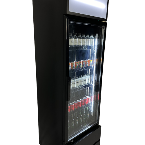 REFRIGERATOR GLASS DOOR FCU-370 BL
