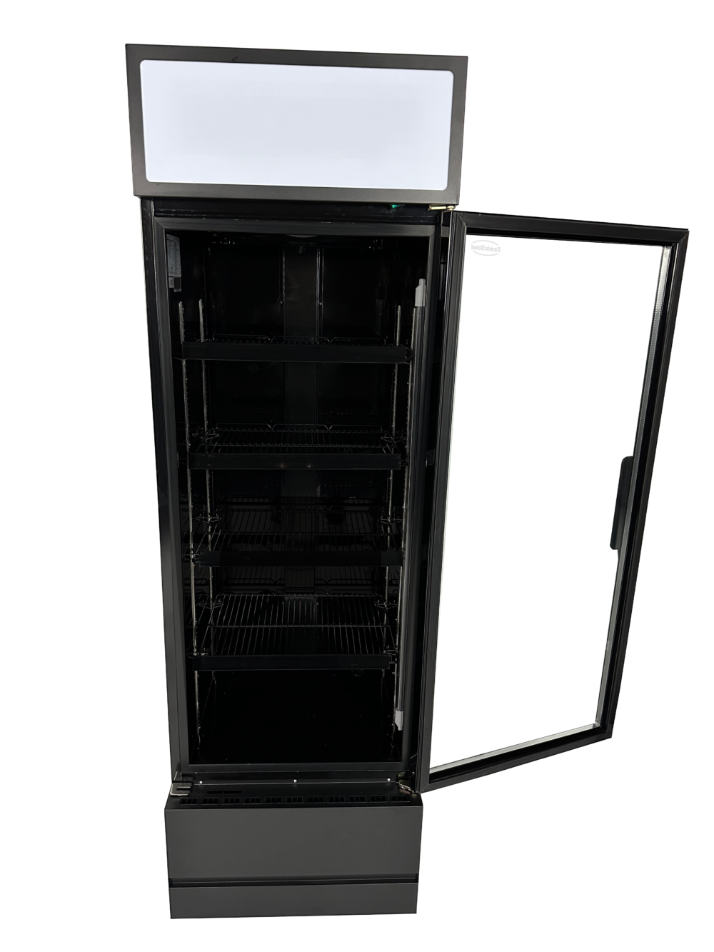 REFRIGERATOR GLASS DOOR FCU-370 BL