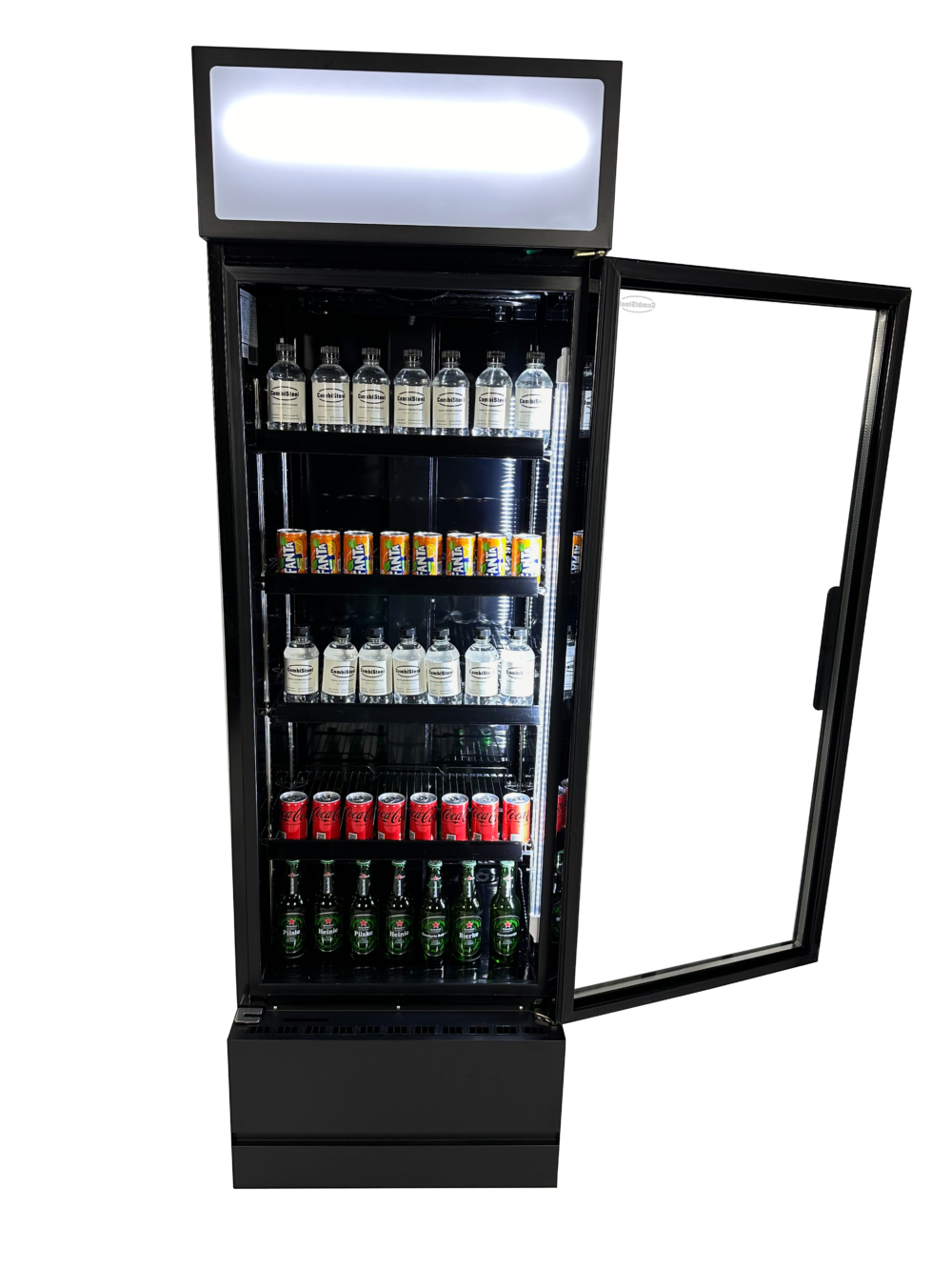 REFRIGERATOR GLASS DOOR FCU-370 BL
