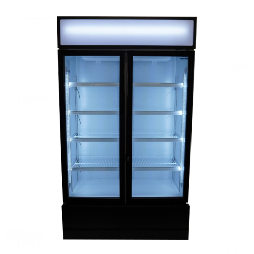 REFRIGERATOR 2 GLASS DOORS FCU-750