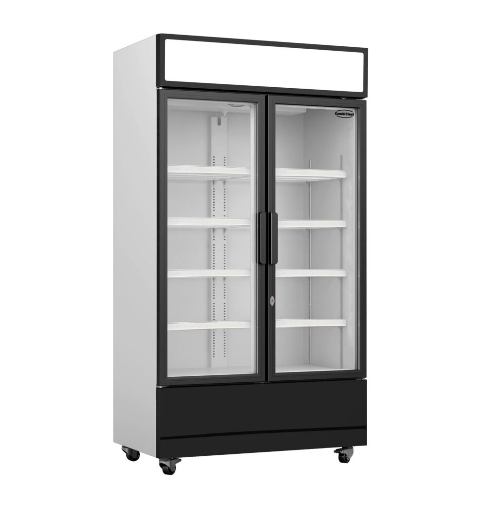REFRIGERATOR 2 GLASS DOORS FCU-750