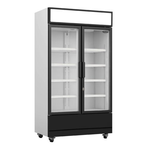 REFRIGERATOR 2 GLASS DOORS FCU-750