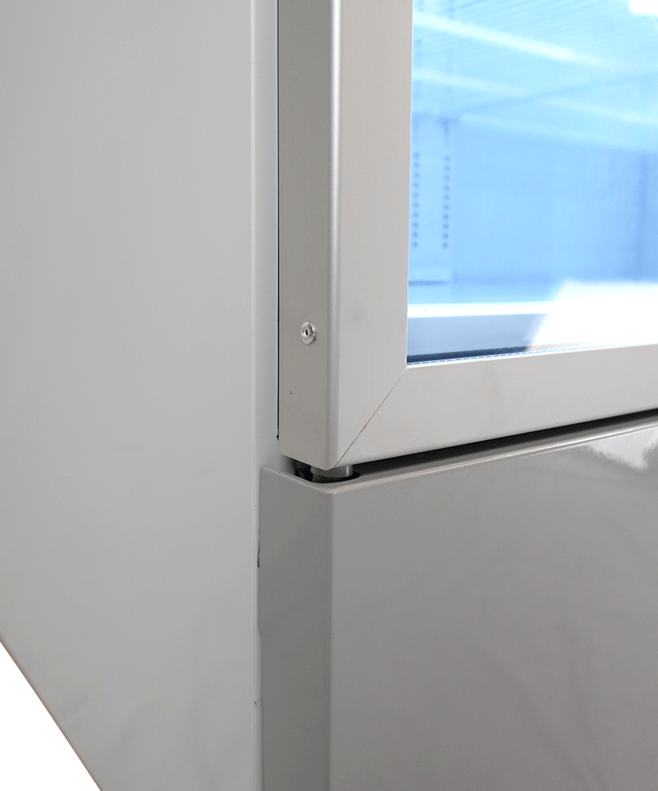 REFRIGERATOR 2 GLASS DOORS JDE-1000R