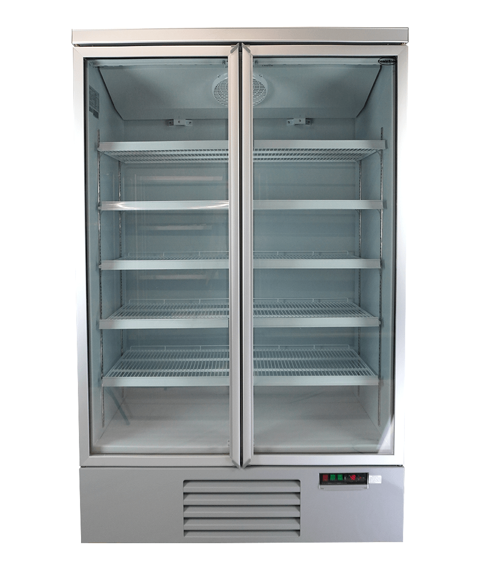 REFRIGERATOR 2 GLASS DOORS JDE-1000R