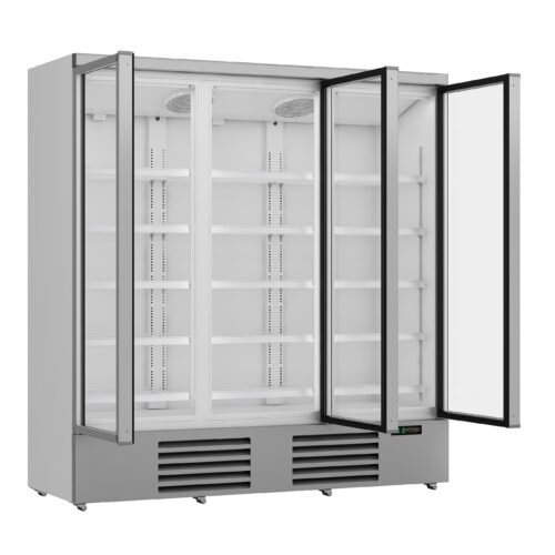 REFRIGERATOR 3 GLASS DOORS JDE-1530R