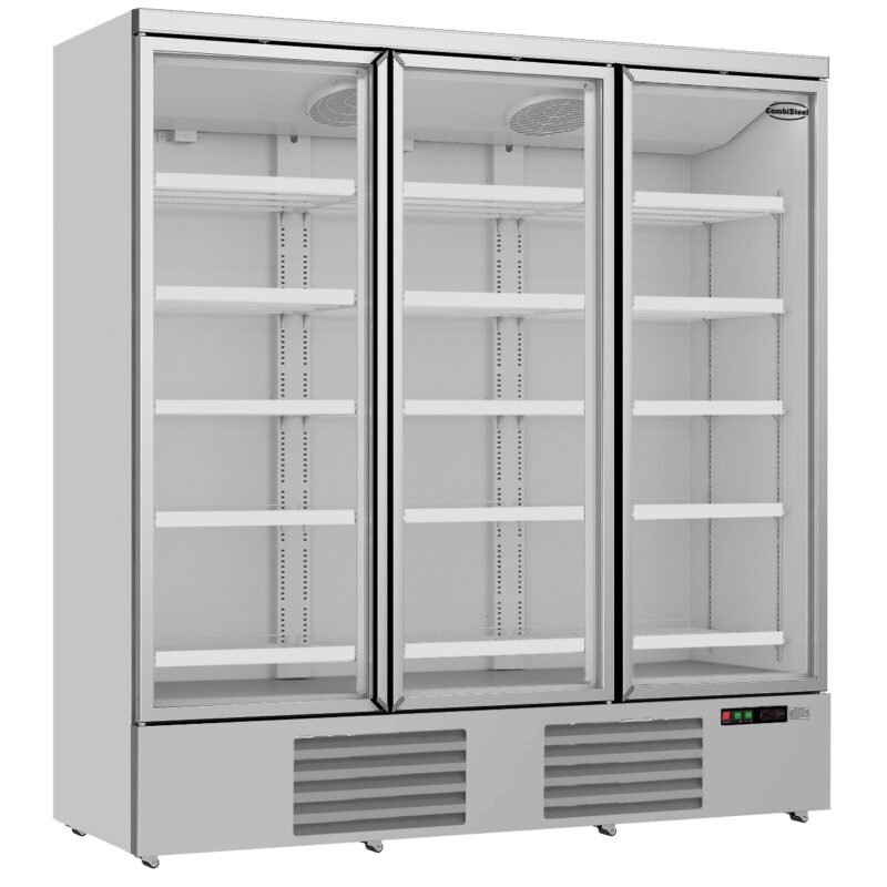 REFRIGERATOR 3 GLASS DOORS JDE-1530R