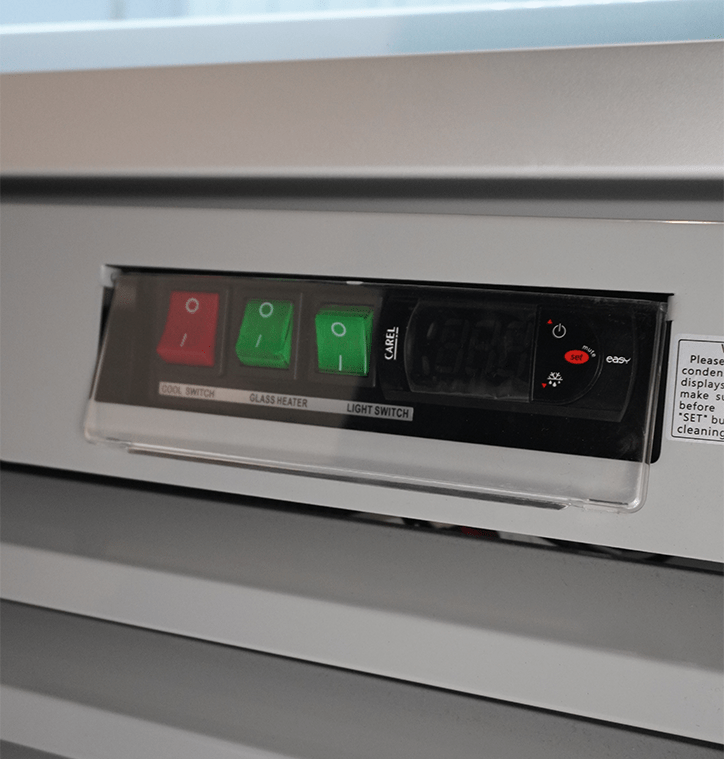 FREEZER 1 GLASS DOOR JDE-600F