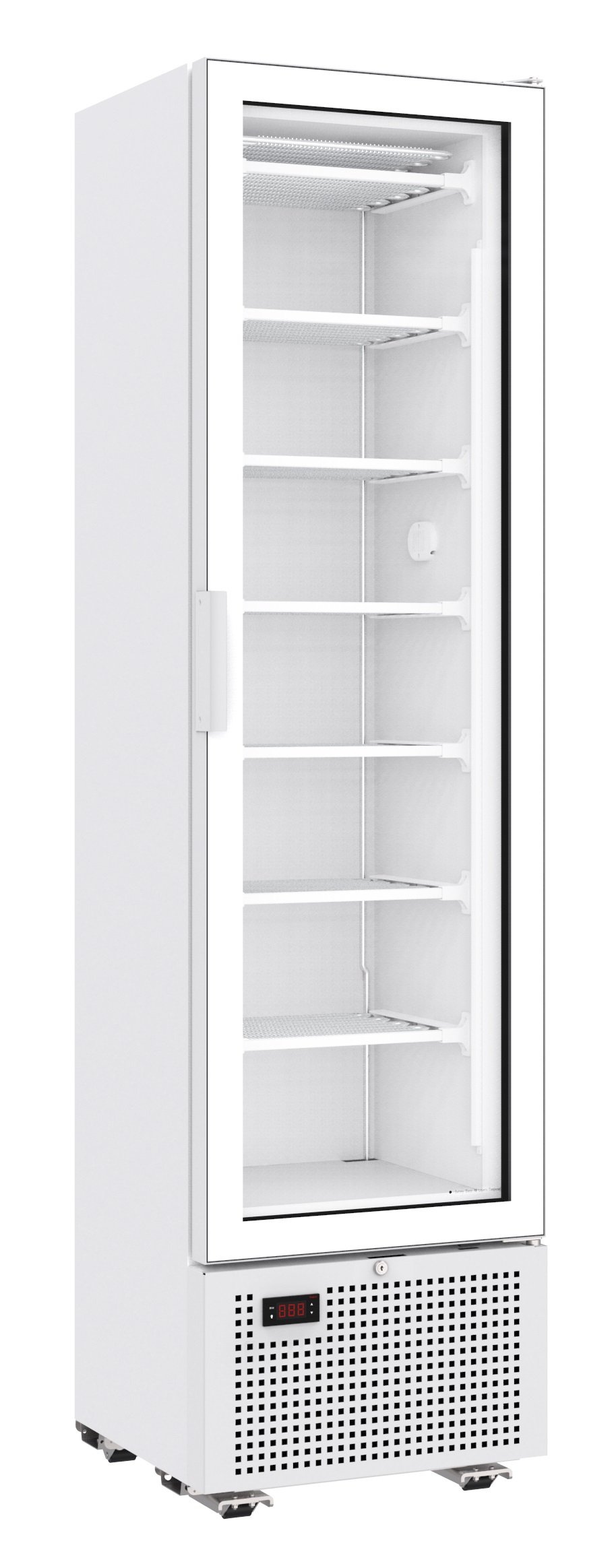 FREEZER 1 GLASS DOOR 221L